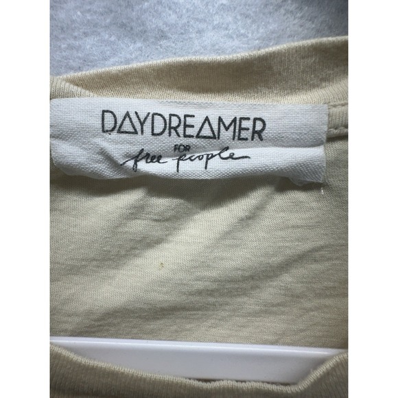 Daydreamer Shirt XS Relaxed Cotton Leopard Tongue Rolling Stones Band Rock Edgy - Picture 5 of 7